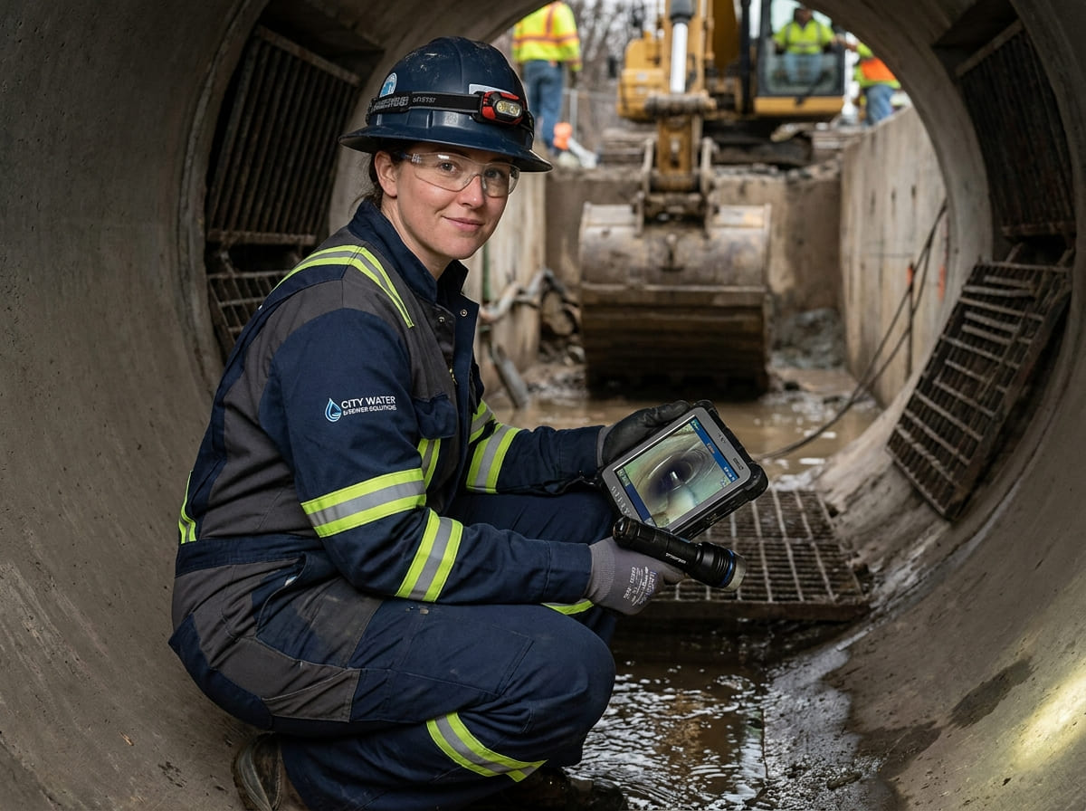 Sewer Line Inspection & Replacement in Willis